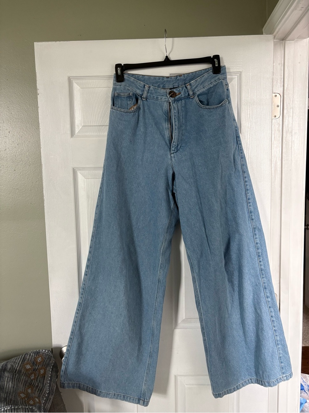 soeur Wide-Leg Denim Jeans
